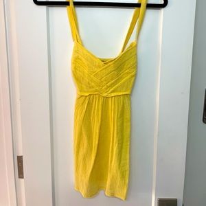 GUESS Yellow Tank Top